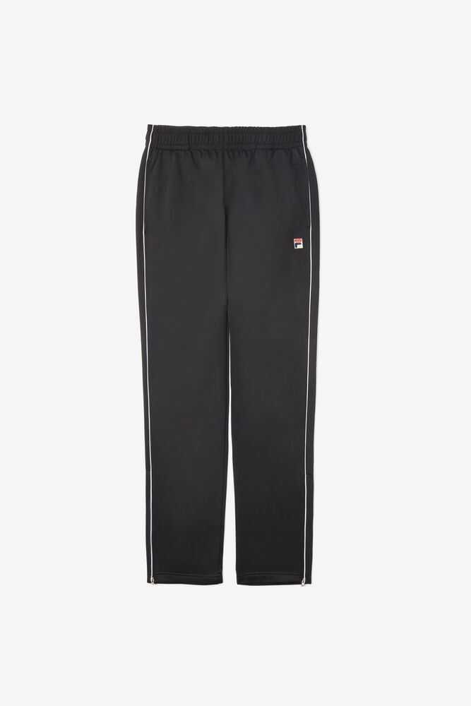 Fila Italia Track Black Pants Womens - NZ 19785-QKHG